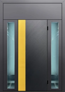 Эмаль с фрезеровкой Ral 9005 Combo 06 ДСФББ