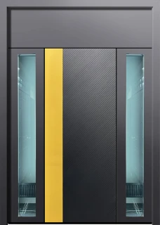 Эмаль с фрезеровкой Ral 9005 Combo 06 ДСФББ